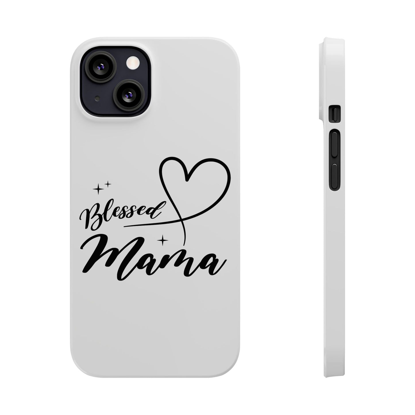 Blessed Mama Slim iPhone Case