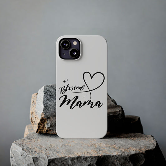 Blessed Mama Slim iPhone Case