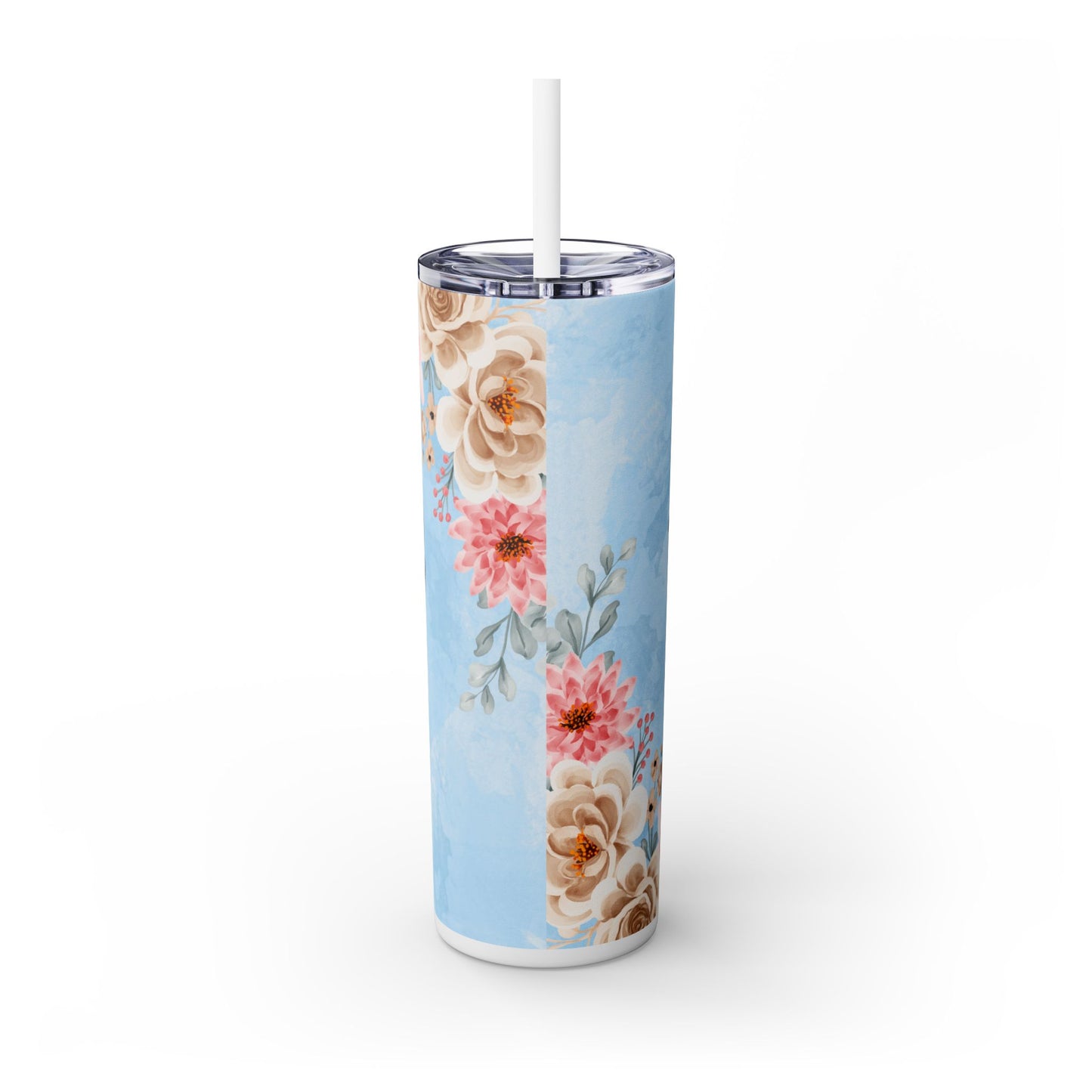 Don't Make Me Use My Mom Voice Skinny 20oz Tumbler - Matte or Gloss Finish