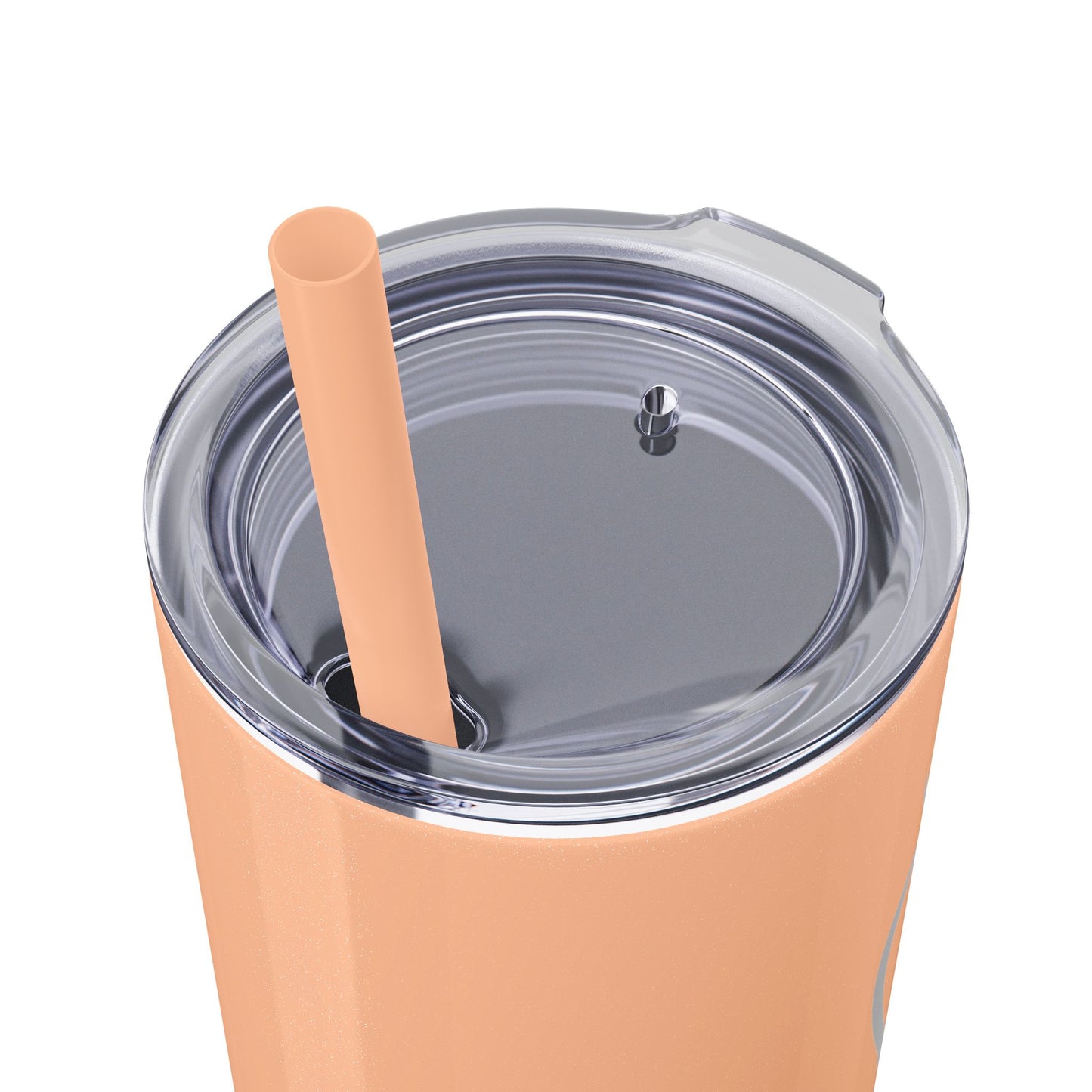 Blessed Mama Skinny 20oz Tumbler w/Straw - Glittery Gloss Finish