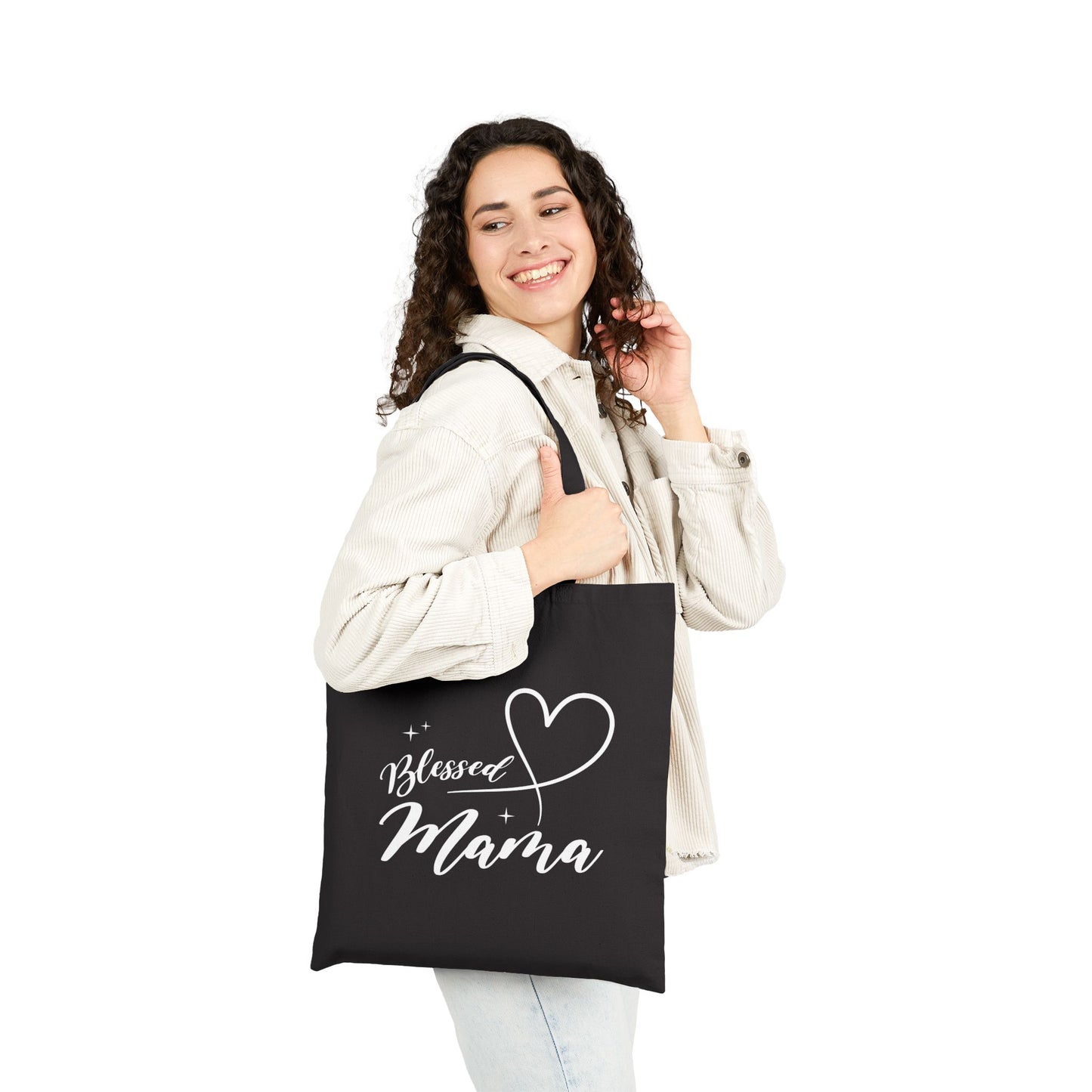 Blessed Mama Tote Bag