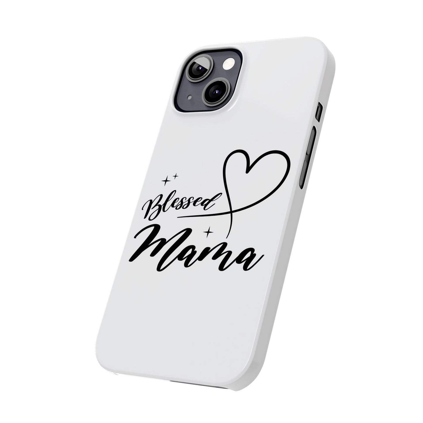 Blessed Mama Slim iPhone Case